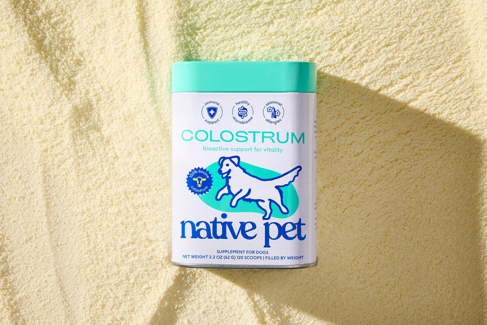 Introducing: Native Pet's Colostrum for Dogs