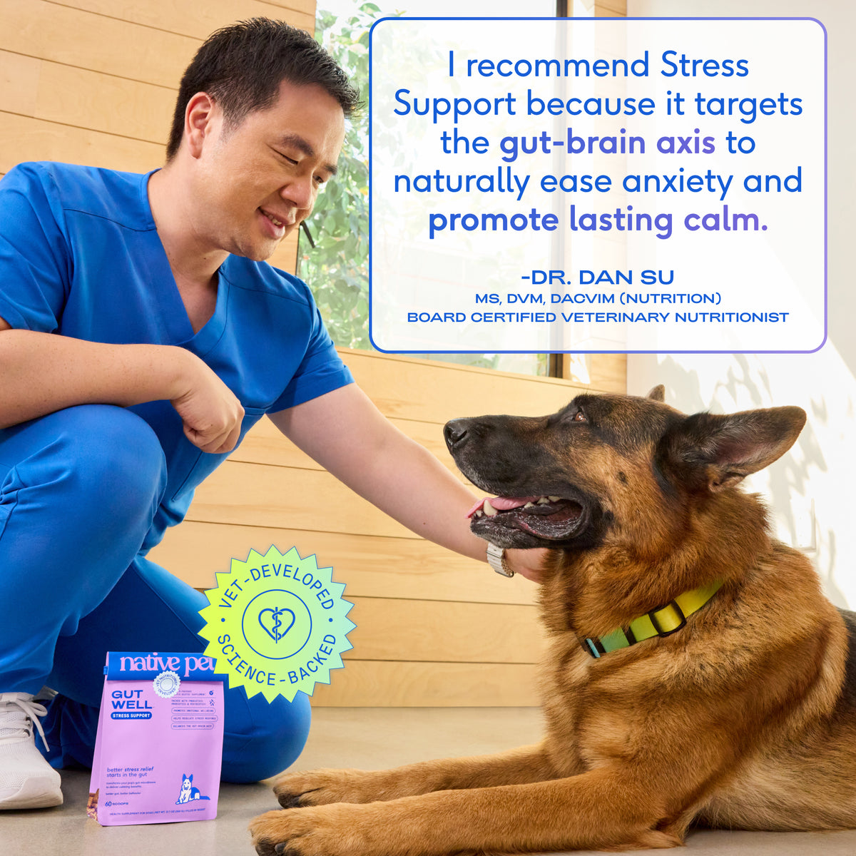Native Pet Stress Support for Dogs - Expert Recommendation