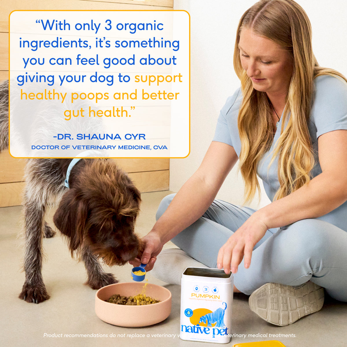 Native Pet Pumpkin for Dogs - Expert Testimonial