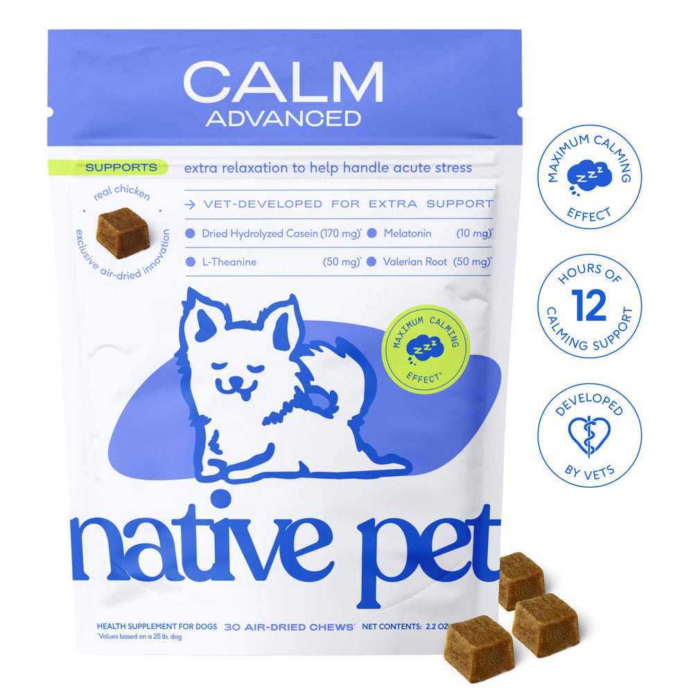 Native Pet Advanced Calm Chews Treat