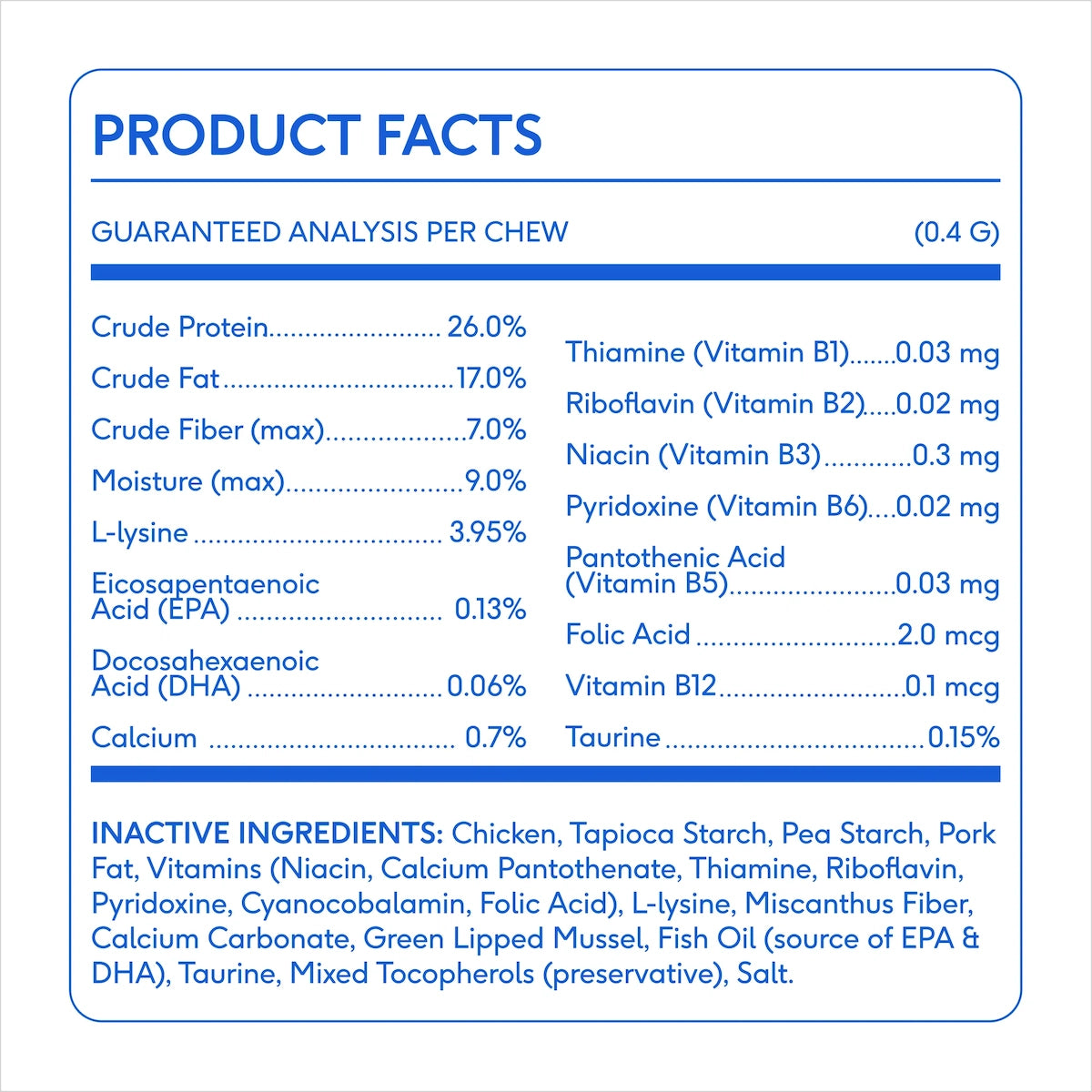 Multivitamin for Cats
