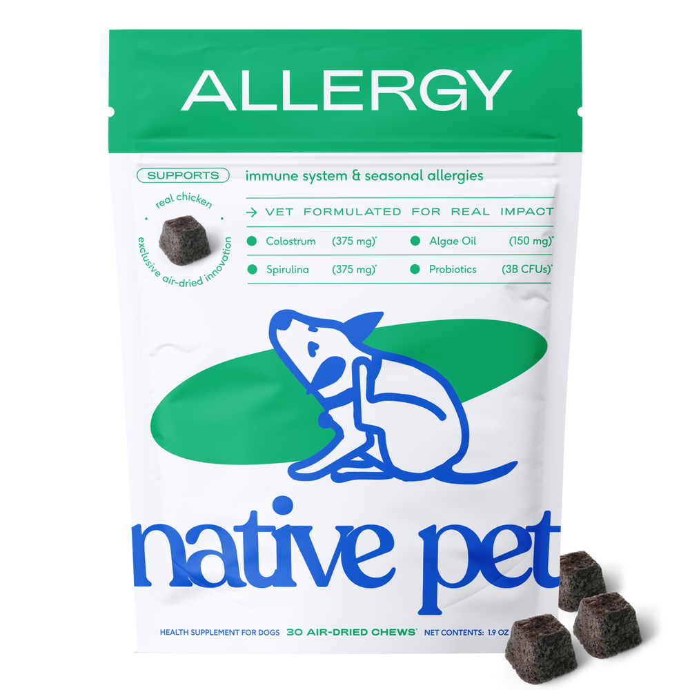 Native Pet Allergy Chews Supplement