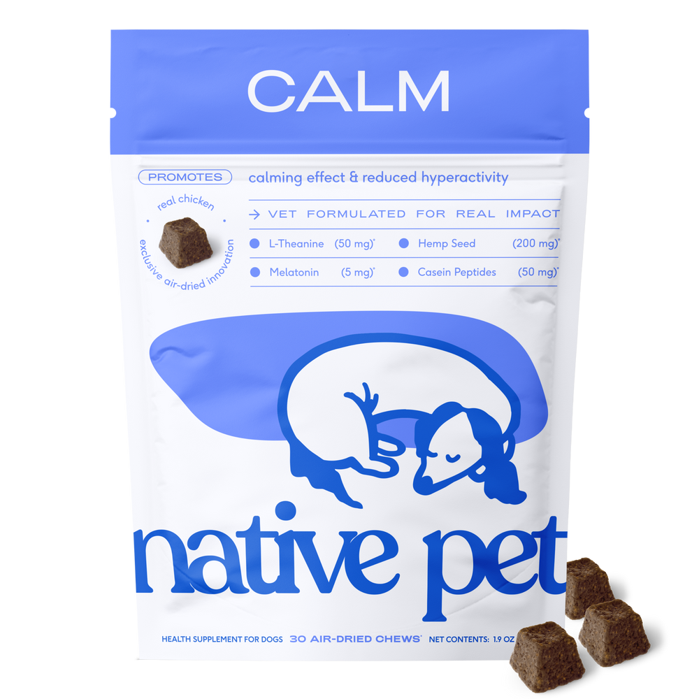 Native Pet Calm Chews Chicken Treat