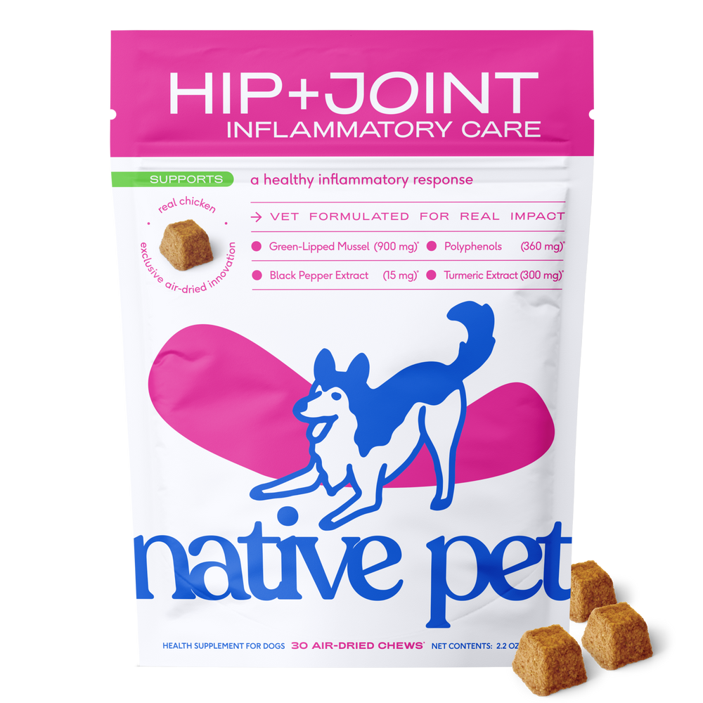 Native Pet Hip + Joint Inflammatory Care Supplement