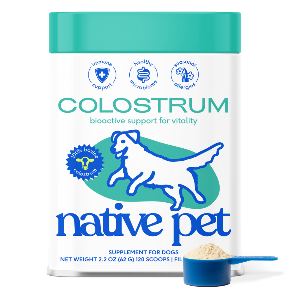 Native Pet Colostrum Supplement Powder