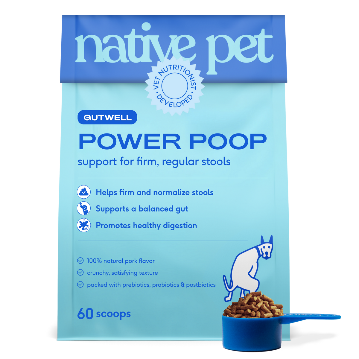 Native Pet Power Poop for Dogs