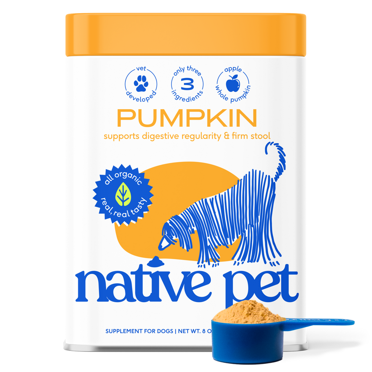 Native Pet Pumpkin for Dogs