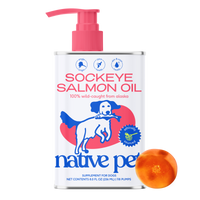 Native Pet Sockeye Salmon Oil for Dogs