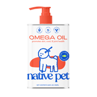Native Pet Omega Oil for Dogs - Product Render