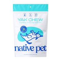 Native Pet Yak Chews for Dogs - Product Render