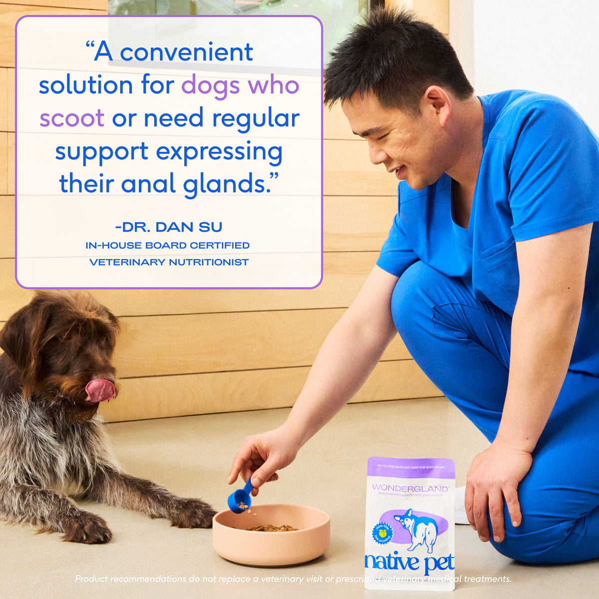 Native Pet Wondergland™ for Dogs - Serving Recommendation