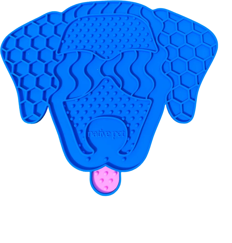 Blue Louie Lick Mat